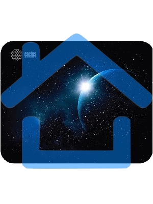 Коврик для мыши Cactus Space 220x180x2мм (CS-MPC-P04XS)