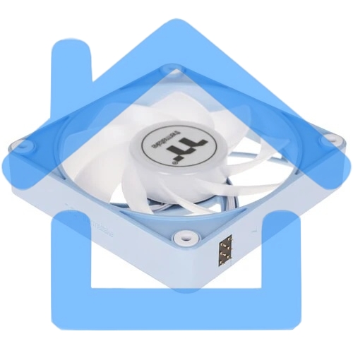 Комплект вентиляторов для корпуса Thermaltake CT120 EX Reverse ARGB Sync (3 шт.) голубой, 120 мм, 2000 об/мин, 31.2 дБ, 4 pin