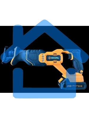 Сабельная пила аккумуляторная Вихрь АСП-20Li (в комплекте 1 АКБ и ЗУ)