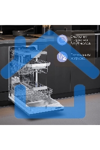 Встраиваемая посудомоечная машина Zigmund & Shtain DW 303.4, серый, 44.8 см, 10 компл., 49 дБ, класс A+++