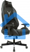 Кресло игровое Knight Neon черный соты эко.кожа с подголов. крестовина металл