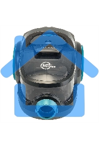 Пылесос DELTA LUX DL-0836 черный с бирюзовым