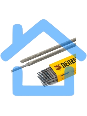 Электроды DER-46, диам. 3 мм, 1 кг, рутиловое покрытие Denzel