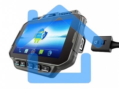 Терминал сбора данных Urovo U2 (MCU2-000S10E000X) без сканера, 3/32 ГБ, Android 10, Wi-Fi, Bluetooth, GPS, GSM, 4G (LTE), 4 