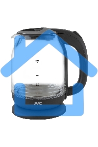 Чайник электрический JVC JK-KE1510 grey, объем 1,7л, максимальная мощность 2200 Вт
