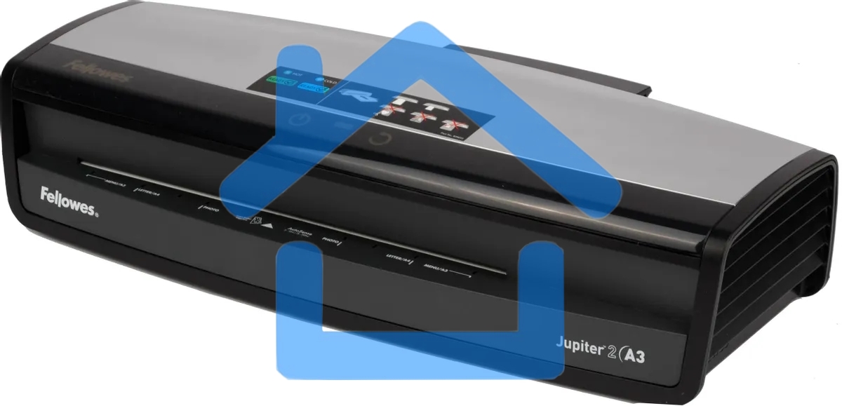 Ламинатор Fellowes Jupiter A3 FS-57484 75-250 мкм, до 140 см/мин, нагрев 60 сек, AutoSense, APTS, 6 валов