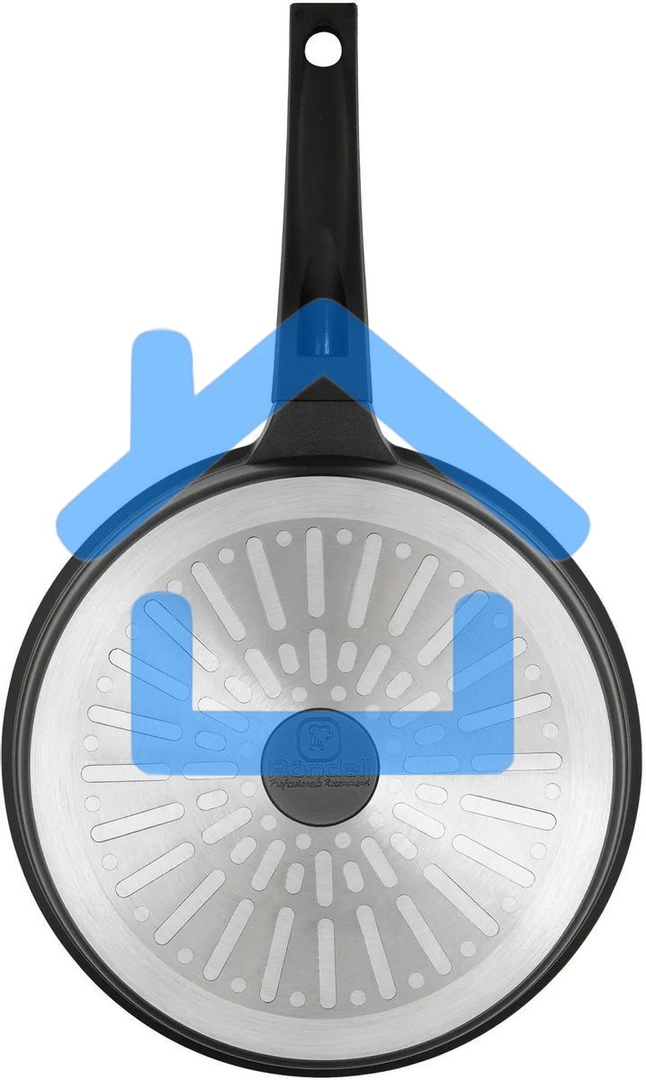 Сковорода Rondell Walzer RDA-769, 28см, без крышки, черный