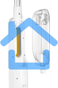 Швабра паровая Kitfort КТ-1048-1 белый/желтый