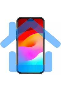 Чехол Super Frosted Shield Pro Magnetic Case, черный, (AP IP15 Plus)