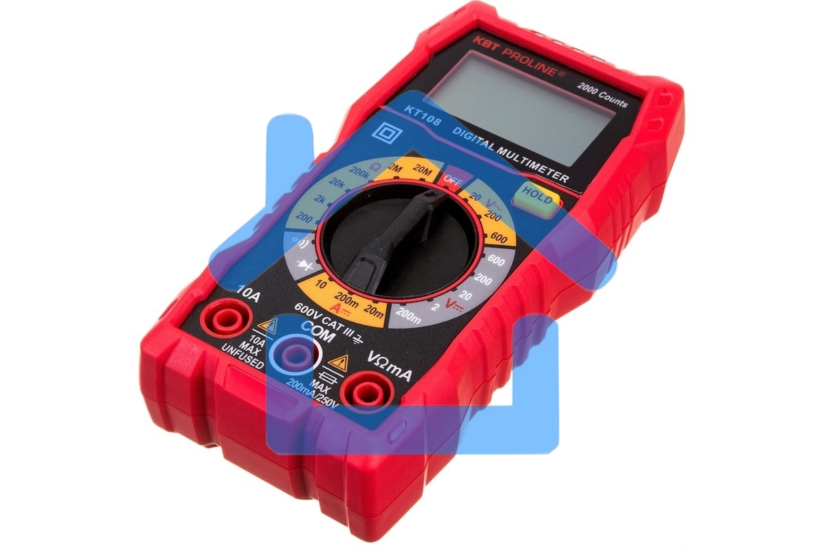 Мультиметр цифровой с True RMS KT 108 PROLINE