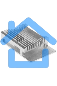 Корпус Qumo Aluminum case with double black fans, Raspberry Pi 4, silver(RS009)