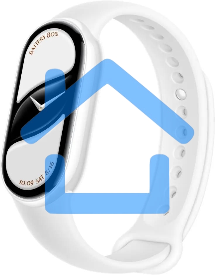 Фитнес-браслет XIAOMI Smart Band 10 Ceramic Edition Pearl White (BHR07Y5GL)