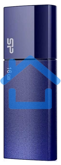 Флешка USB R/W 16Gb, Silicon Power Ultima U05, USB 2.0, синий
