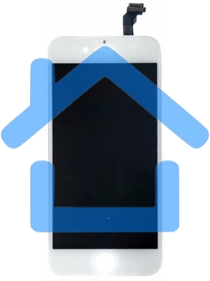 Дисплей Amperin для Apple iPhone 6S в сборе с тачскрином (IPS), белый