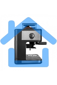 Кофейная станция BQ CM1003 сталь/черный, исп. кофе - зерновой/молотый, 1.5 л, 1150 Вт. 15 бар