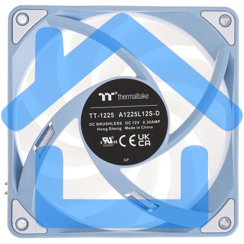 Комплект вентиляторов для корпуса Thermaltake CT120 EX Reverse ARGB Sync (3 шт.) голубой, 120 мм, 2000 об/мин, 31.2 дБ, 4 pin