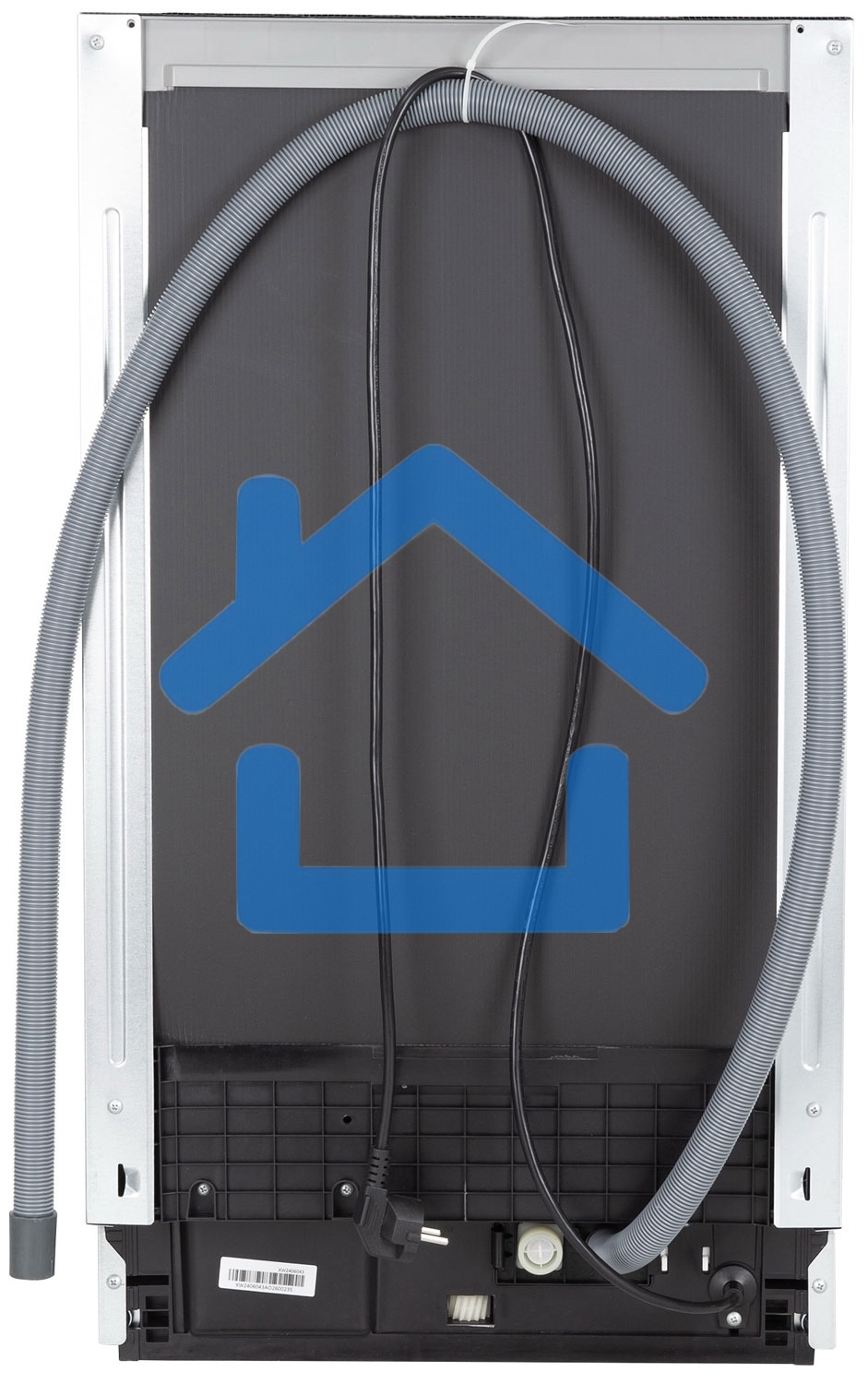 Встраиваемая посудомоечная машина Zigmund & Shtain DW 303.4, серый, 44.8 см, 10 компл., 49 дБ, класс A+++