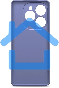 Чехол (клип-кейс) BoraSCO для Tecno Spark 20/20C/Go 2024/Pop 8 Microfiber Case лавандовый