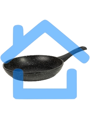 Сковорода LARA LR01-45-30 CARBON 30 см, 3-слойное покрытие 