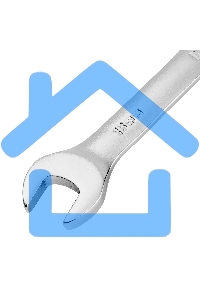 Ключ комбинированный трещоточный Denzel 14707 13 мм, CrV, матовый хром