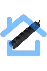 Сетевой фильтр Гарнизон EHLB-2 5р 10А 3м черный