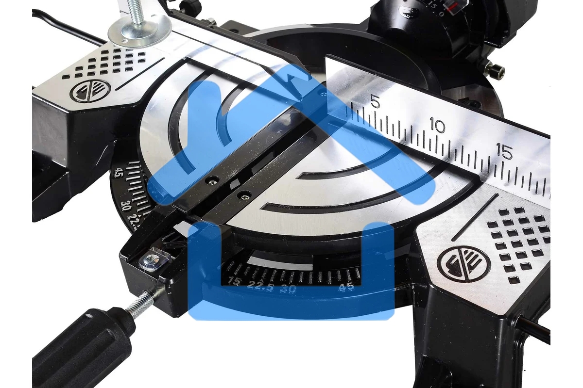 Торцовочная пила ВИХРЬ ПТ-255Л 1700 Вт, 220 В, 5000 об/мин, диск 255х30 мм, пропил 90х130 мм