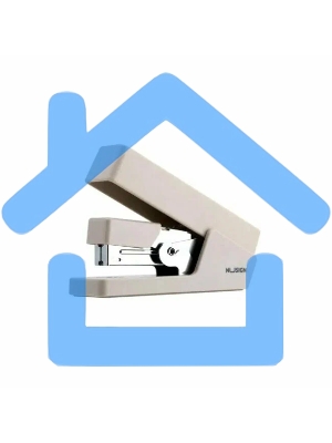 Степлер Deli ENS081GREY Nusign 24/6 26/6 (25 листов) серый 100 скоб, коробка