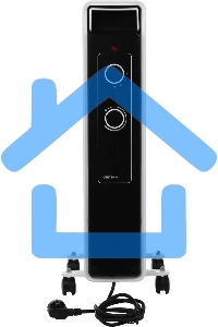 Обогреватель масляный Centek CT-6222-7 (7 секций) белый, 600/900/1500 Вт, 15 м2, 3 режима, термостат