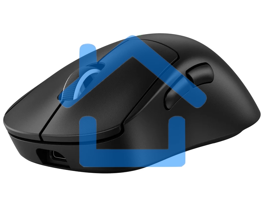 Мышь беспроводная Logitech G PRO Х Superlight 2 DEX черный, 44000 dpi, радиоканал, USB, кнопки - 5