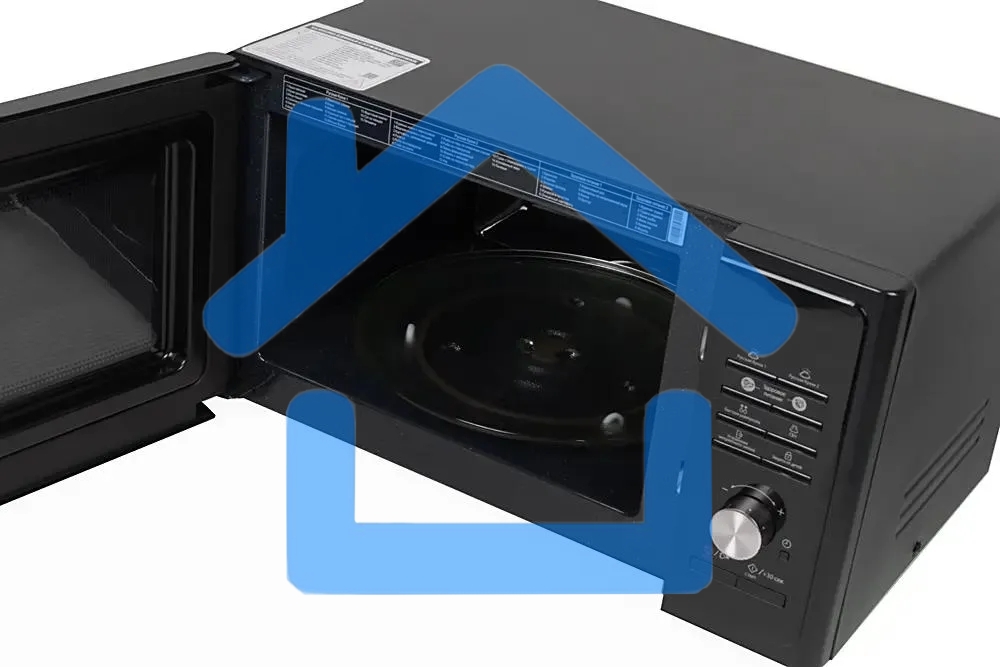 Микроволновая печь Samsung MS23F302TAK черный, 23 л, 800 Вт, переключатели - поворотный тактовый механизм/кнопки