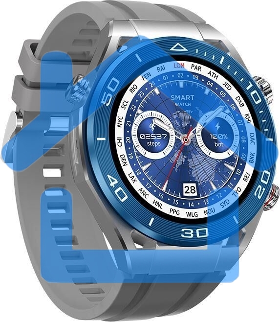 Смарт-часы HOCO (6942007603072) Y16 1.39 Silver