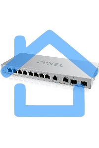 Коммутатор Zyxel XGS1210-12-ZZ0102F 8x1Gbит/с 2x2.5Gbит/с 2SFP+ управляемый