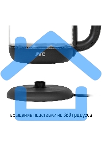 Чайник электрический JVC JK-KE1510 grey, объем 1,7л, максимальная мощность 2200 Вт