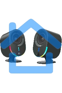 Акустическая система Оклик OK-303A 2.0 черный 20Вт BT