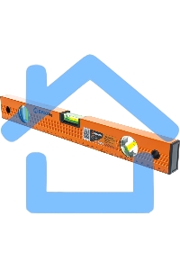 Уровень алюминиевый ВИХРЬ 400мм фрезерованный 3 глазка