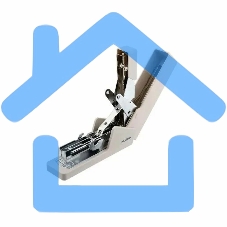 Степлер Deli ENS081GREY Nusign 24/6 26/6 (25 листов) серый 100 скоб, коробка