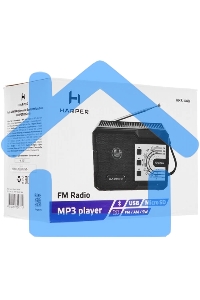 Радиоприемник Harper HRS-440 черный