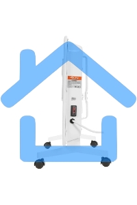 Конвектор Sturm! CH2000D, белый, 2000 Вт, 25 м2, дисплей, электронный термостат