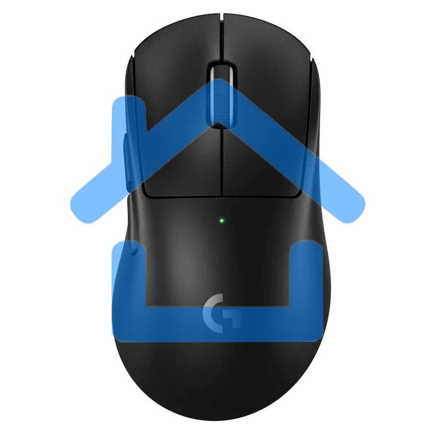 Мышь беспроводная Logitech G PRO Х Superlight 2 DEX черный, 44000 dpi, радиоканал, USB, кнопки - 5
