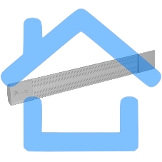 Обогреватель инфракрасный MTX IH-800, серебристый, 800 Вт, 8 м2, кабель с вилкой 1,8 м