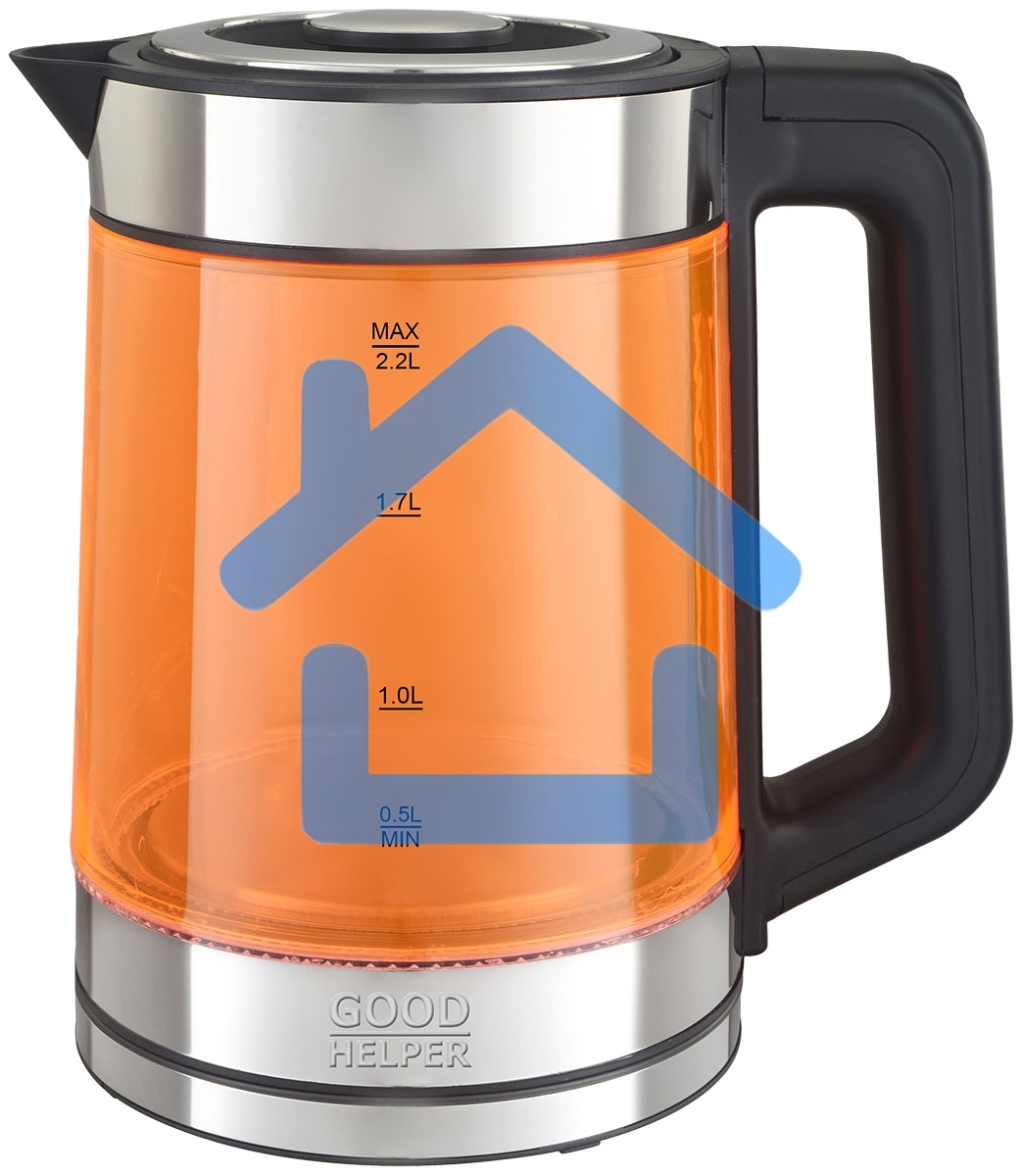 Чайник электрический Goodhelper KPG-2201 orange