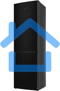 Холодильник Atlant ХМ-4624-151 черный металлик двухкамерный 228/119л морозилка снизу