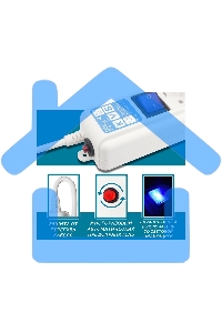 Сетевой фильтр PowerCube, PC PRO, 5м, 6р, бел. 16А, SPL6-16-P-5M