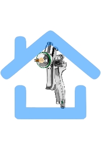 Краскопульт пневматический KRAFTOOL PRO Jeta 4000 HVLP, сопло: 1.3 мм, макс. 430 л/мин