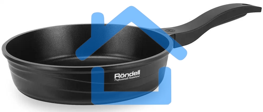 Сковорода Rondell Walzer RDA-769, 28см, без крышки, черный