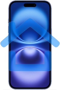 Смартфон Apple iPhone 16, 8/128Gb, ультрамарин