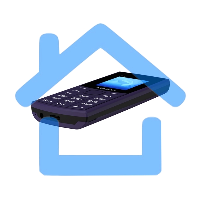 Мобильный телефон Maxvi C40 фиолетовый