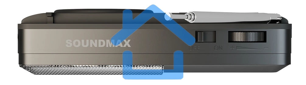 Радиоприемник SOUNDMAX SM-RD2116 черный