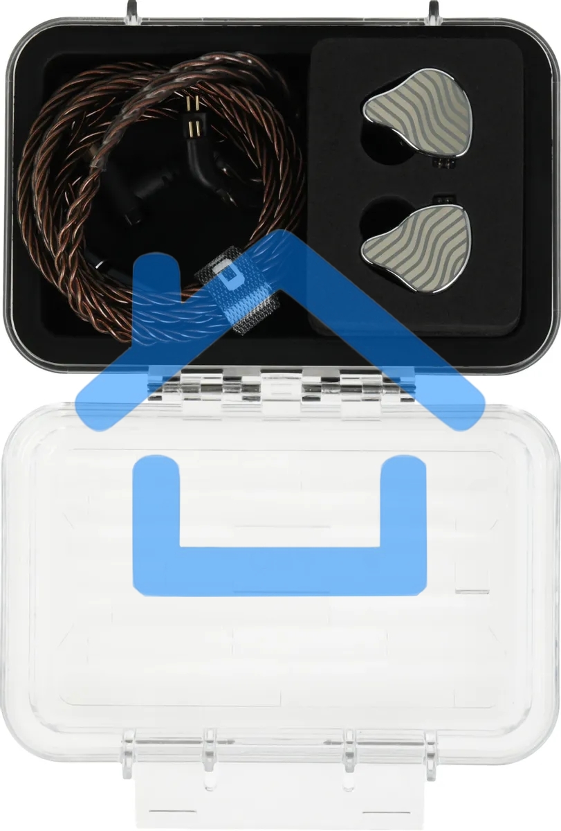 Наушники внутриканальные Fiio JH3 1.2м черный проводные в ушной раковине (80001881)