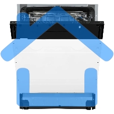 Встраиваемая посудомоечная машина Hyundai HBD 672 2100Вт полноразмерная